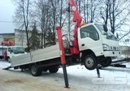 Isuzu-NQR75R c КМУ UNIC URV-344 (Эвакуатор)